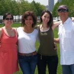 family at Roosevelt Island